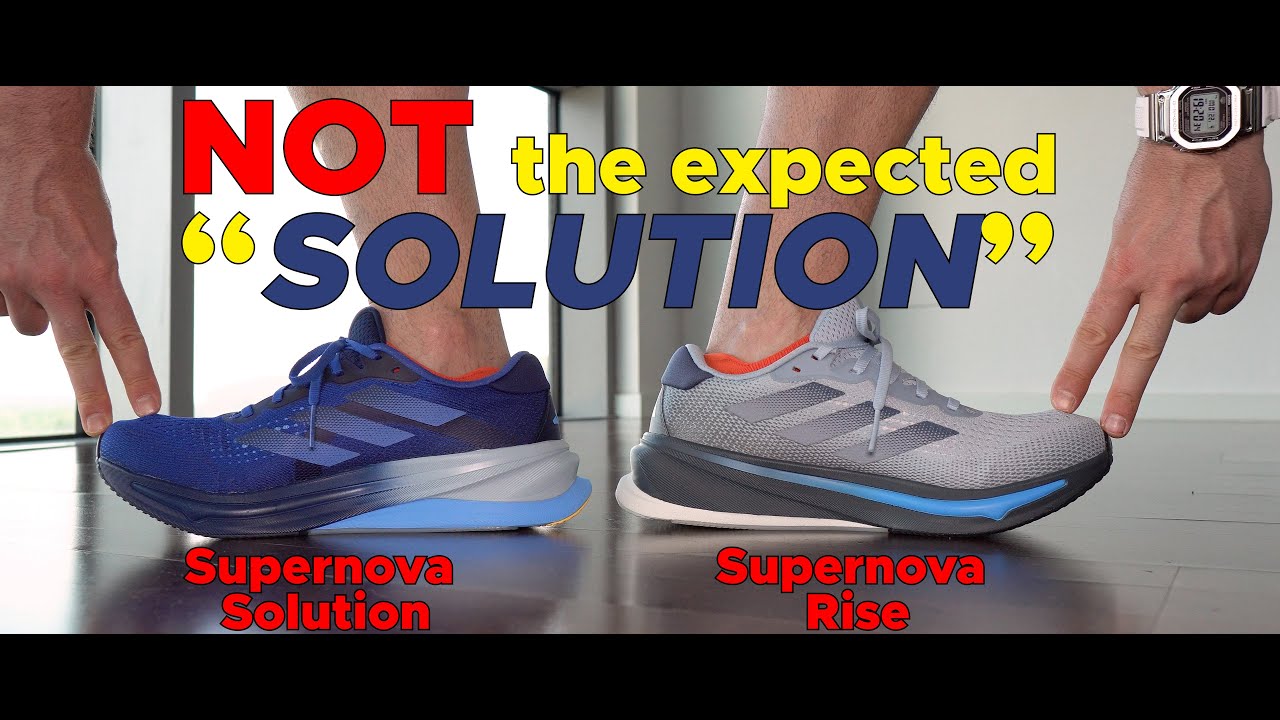 Ep150 Adidas Supernova Solution (cushion focused) VS Supernova Stride & Supernova Rise