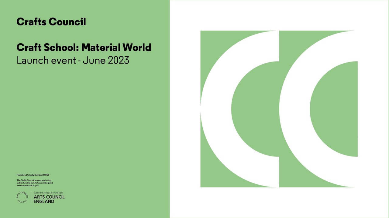 Craft School: Material World - Launch June 2023