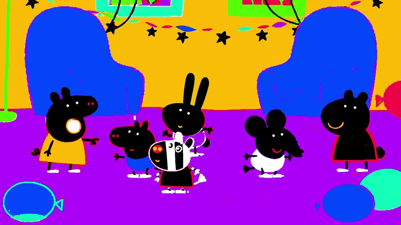 Peppa pig-She made her younger brother George cry./Sponsored by Gamavision csupo effects