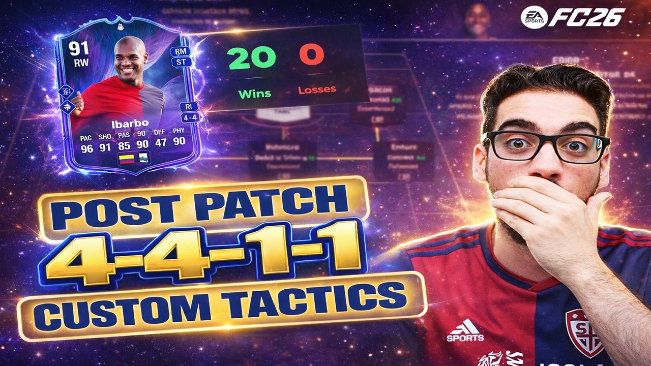*POST PATCH* BEST META 4411 FORMATION AND CUSTOM TACTICS | FC 26 ULTIMATE TEAM