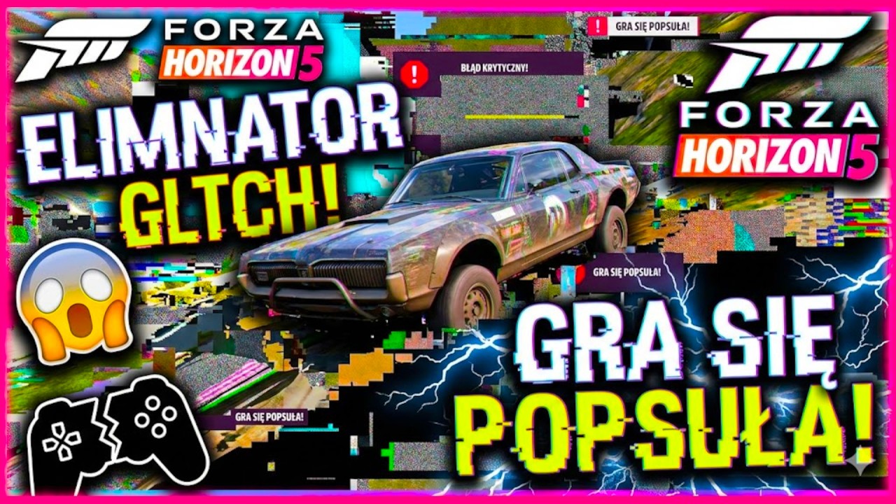 Forza Horizon 5 #161 | ELIMINATOR ! GRA SIĘ POPSUŁA ! | GAMEPLAY PL