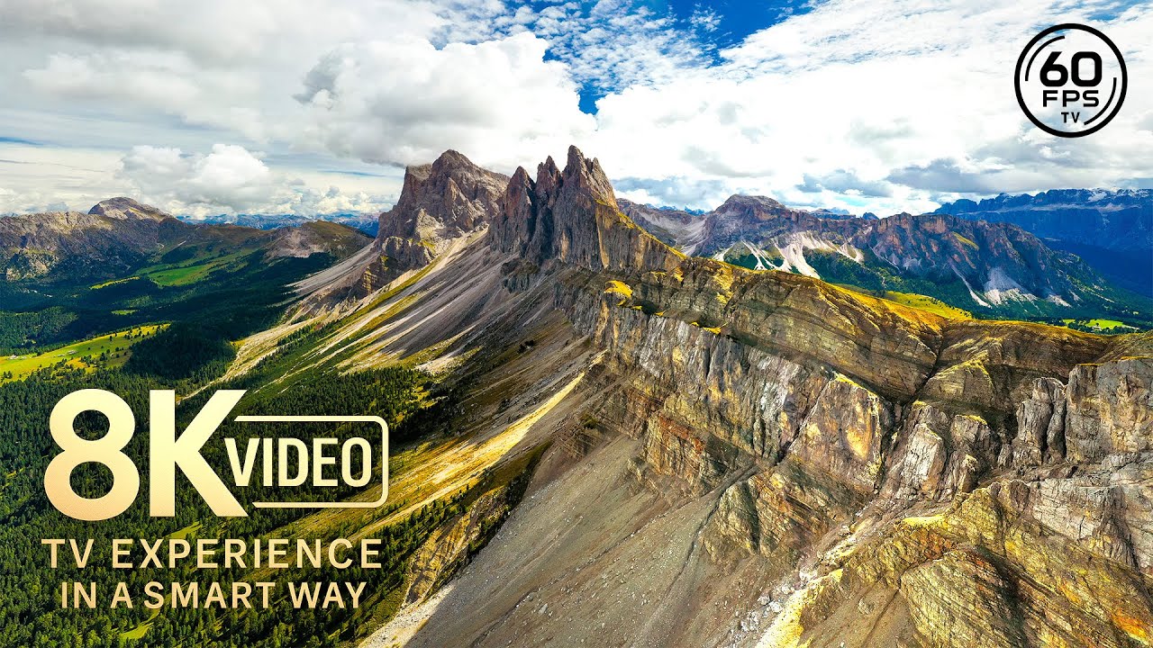 8K ULTRA HD MOUNTAINS VISION — ВИДЕО 8K 60 FPS HDR TV
