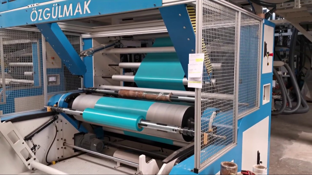 MONO LAYER, GARBAGE BAG MACHINES FROM RECYCLED MATERIAL