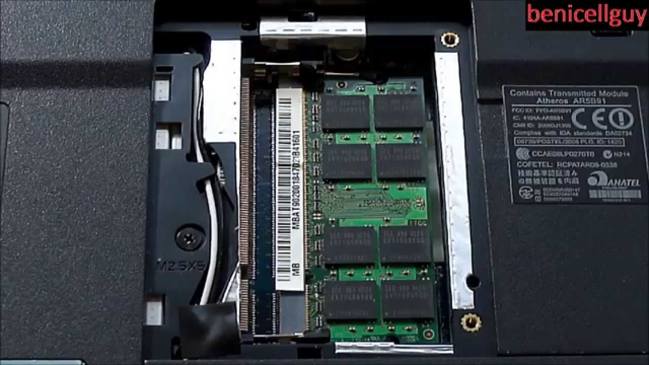 Обновление оперативной памяти Acer Aspire 4730Z