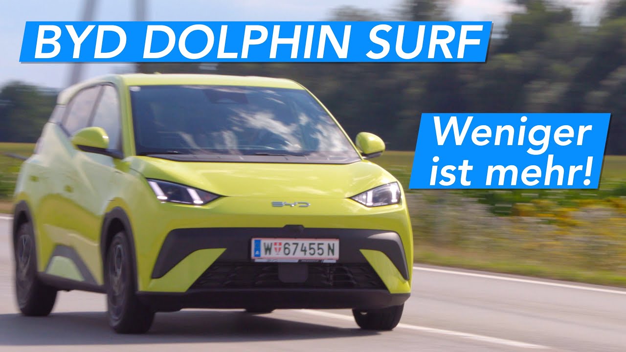 BYD Dolphin Surf - kleines E-Auto, große Freude