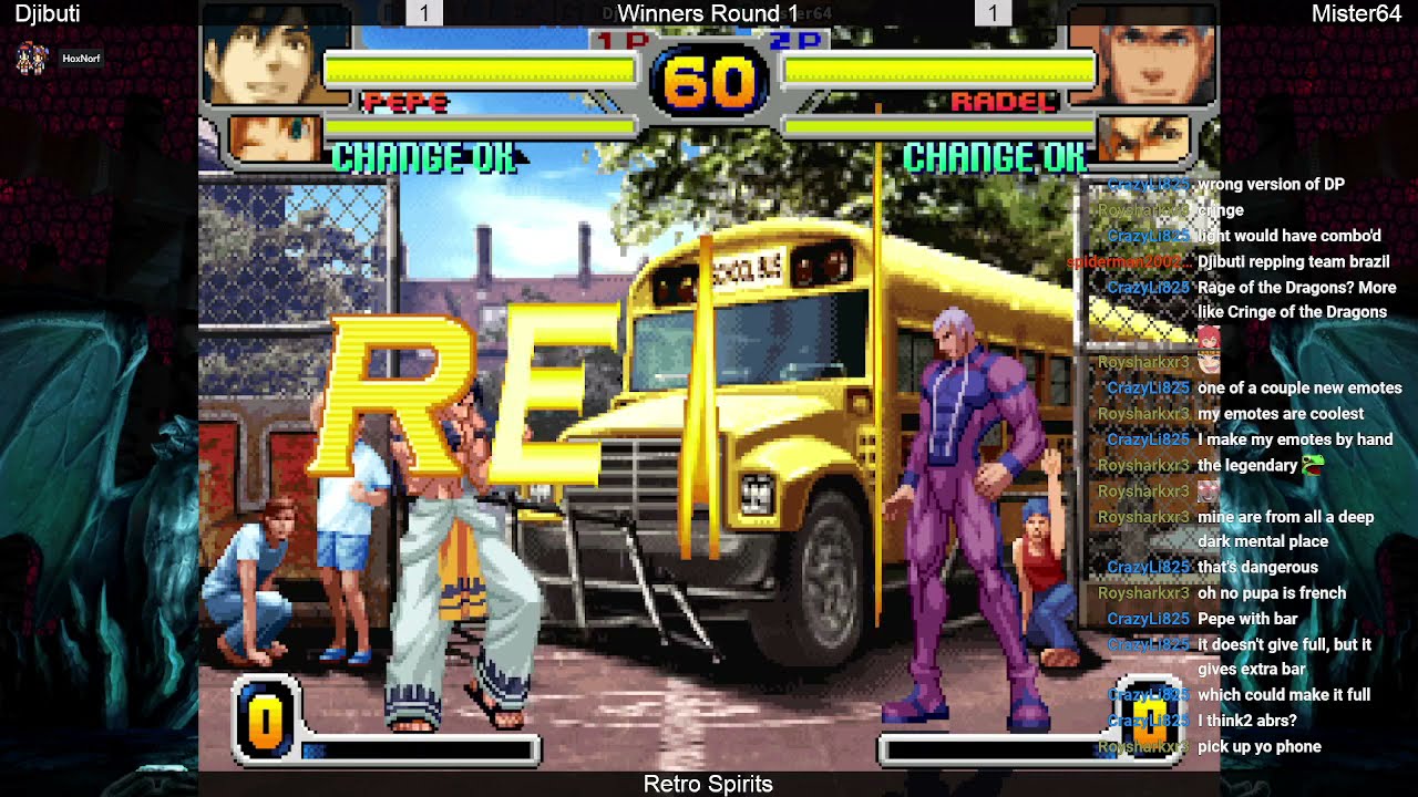 Retro Spirits: Rage of the Dragons Tournament