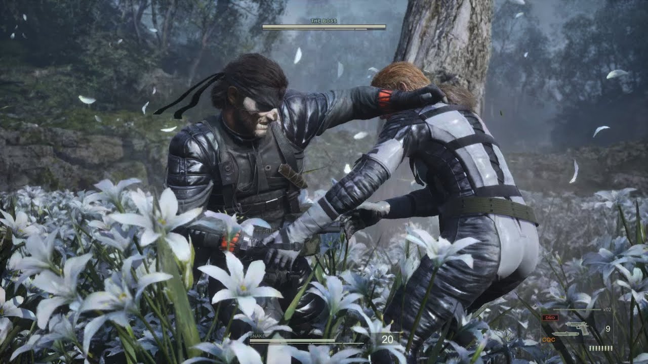 Metal Gear Solid Delta Snake Eater - Pelea contra The Boss ( tips CQC )