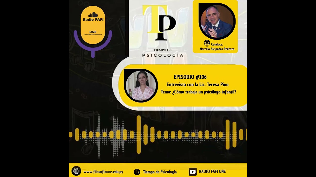 Tiempo de Psicología Ep.106 | Entrevista con la Lic. Teresa Pino