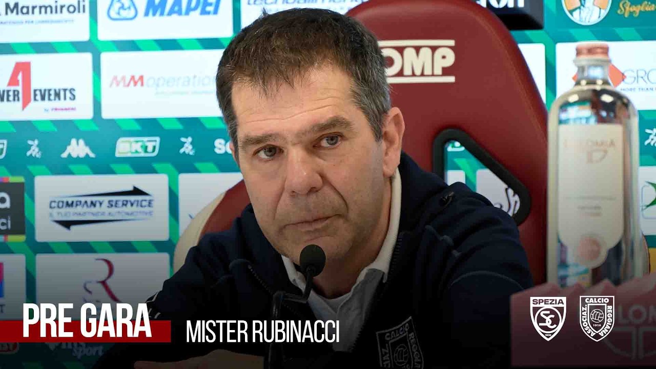 CONFERENZA STAMPA | mister Rubinacci pre Spezia-Reggiana