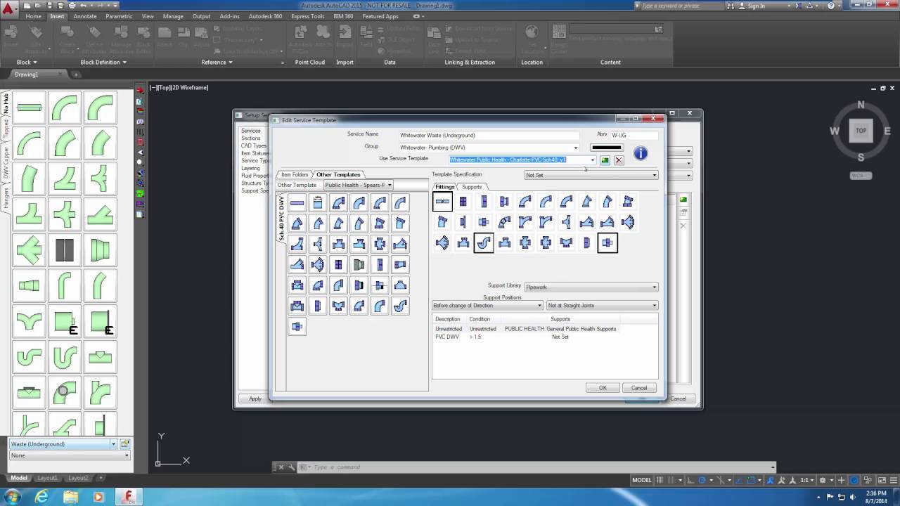 Advanced MEP Fabrication Series, Part 5: Services Setup in Fabrication CADmep