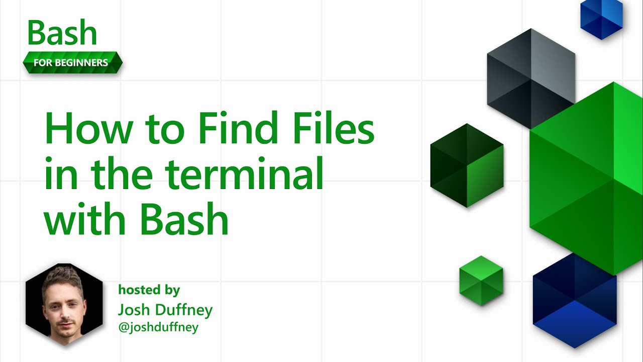 How to Find Files in the terminal with Bash [7 of 20] | Bash for Beginners