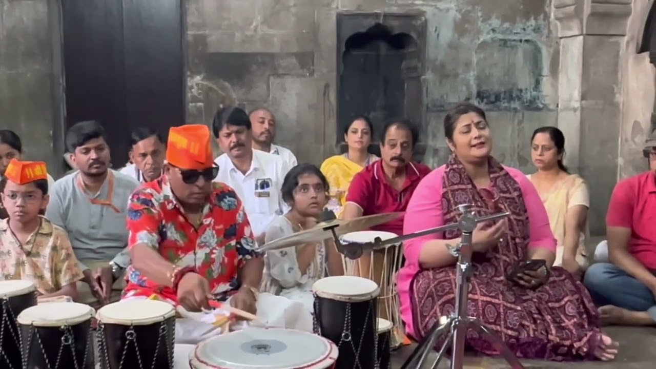 Drums Shivamani RUNAA Milana in Pune Trishunda Ganapathi temple Seva 16-9-2024 let go