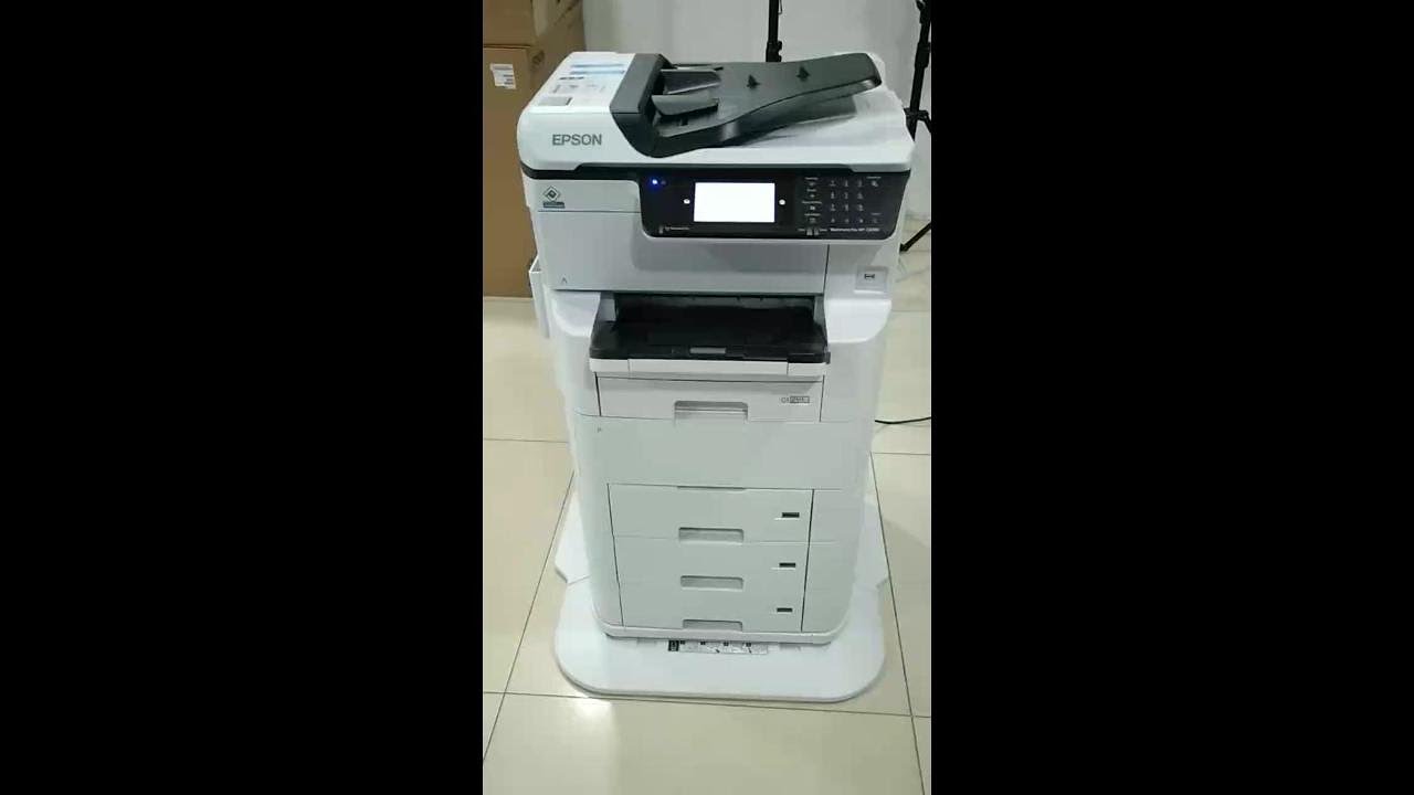 Epson WorkForce Pro WF-C878R Printers: Setting Up & Using Scan to PC