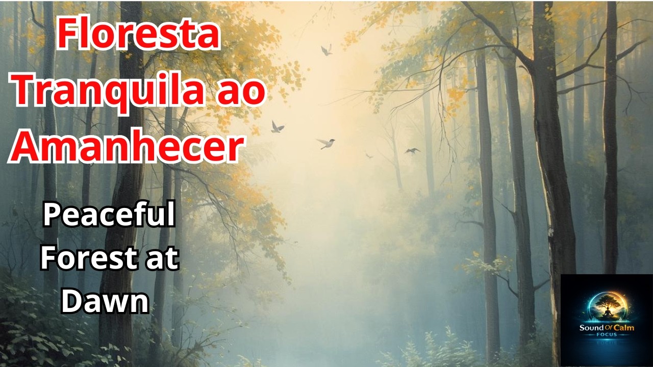 Floresta Tranquila Ao Amanhecer