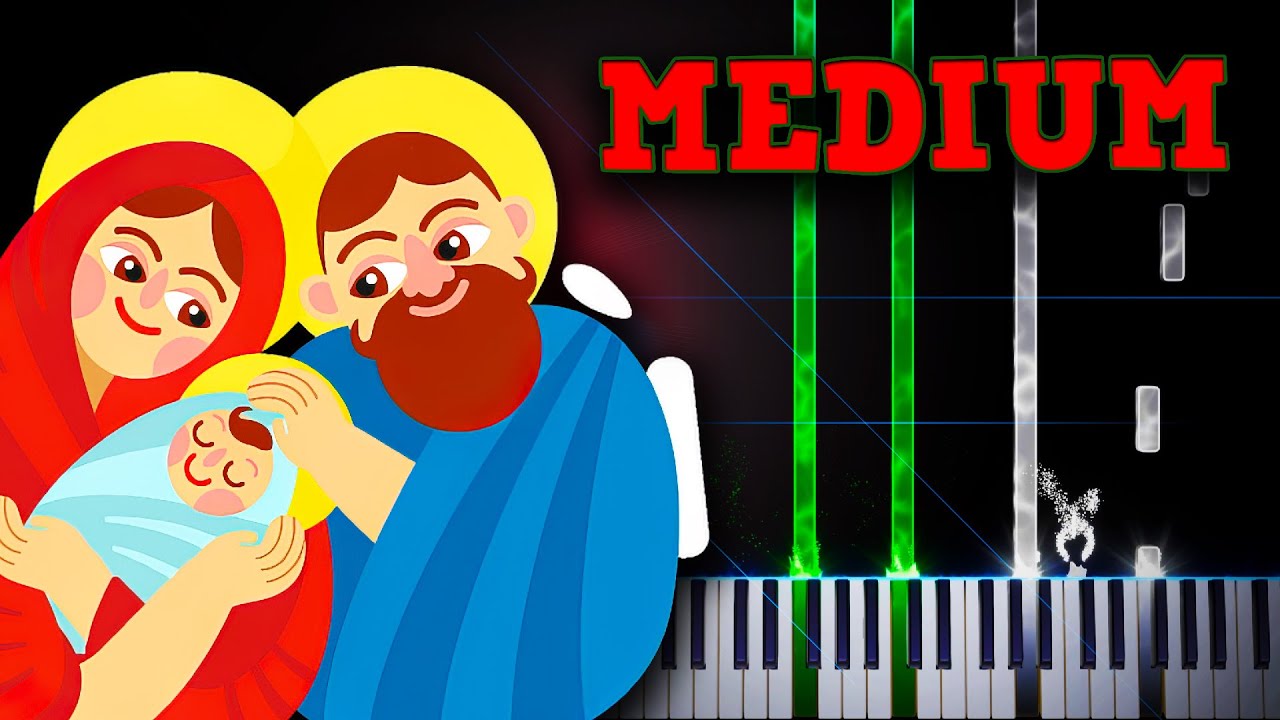 Away in a Manger - Piano Tutorial