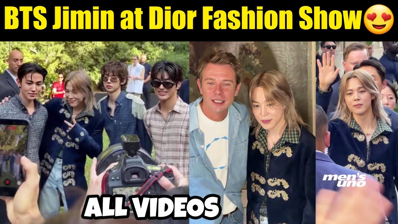 [FULL VIDEO 🔴] BTS Jimin at Dior Fashion Show in Paris All Videos 😍 Jimin Dior Event 2026 Live