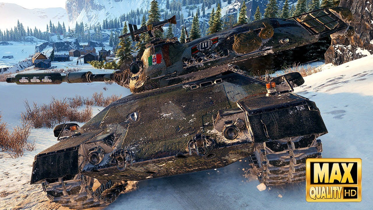 Progetto M40 мод. 65 на карте Ледник - World of Tanks