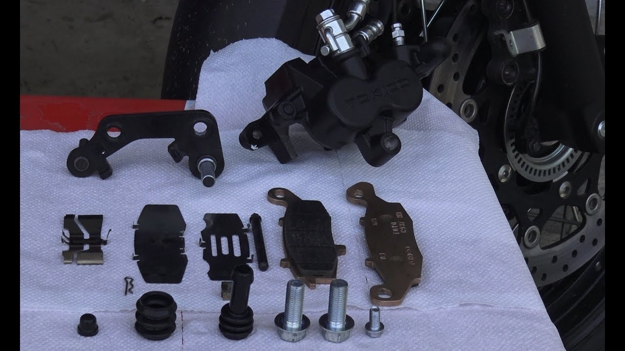 How To Service Your Motorcycle Front Brake Calipers | Dr Vstrom Brake Series