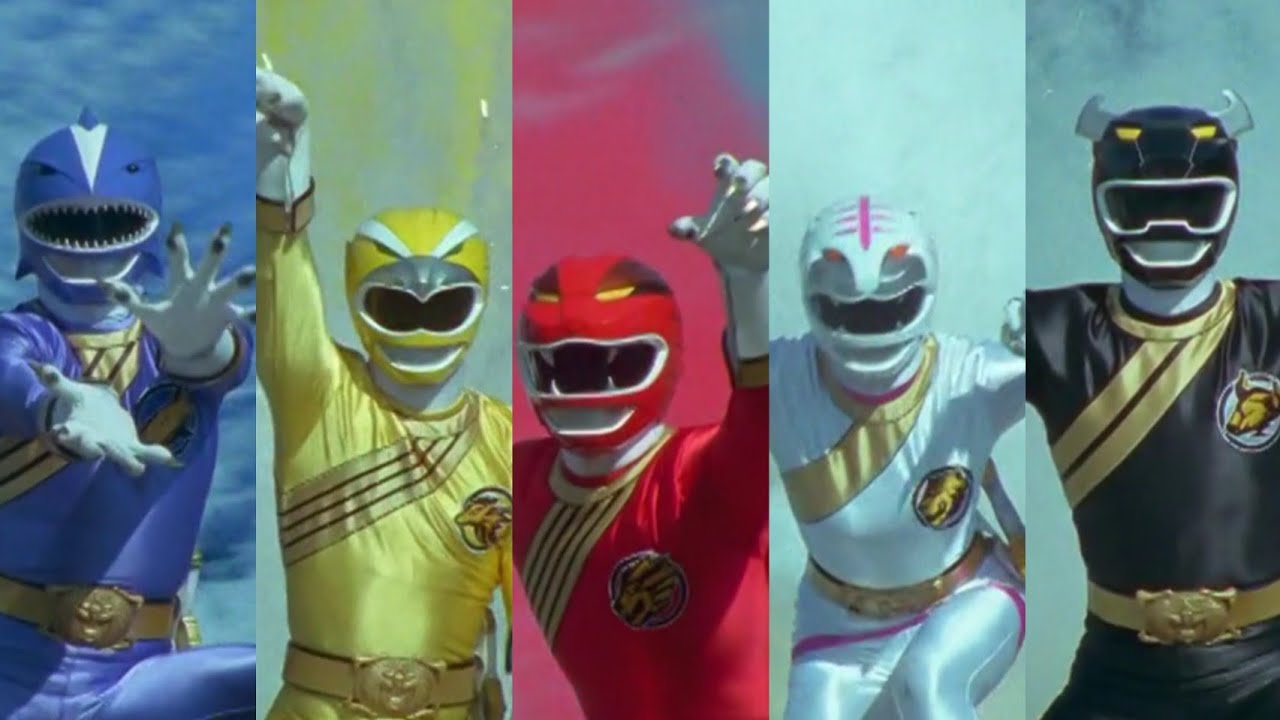 Main Rangers Henshim and Roll Call Sequence Hyakujuu Sentai Gaoranger #supersentaiseries 