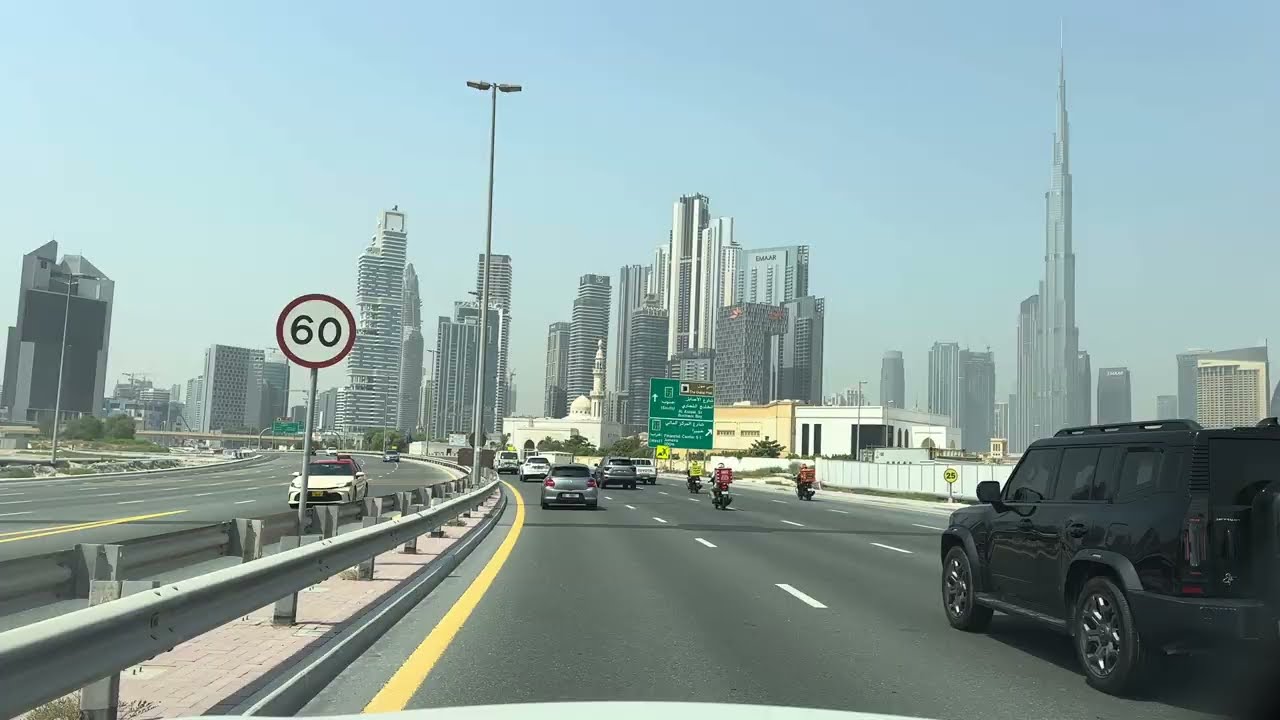 Satwa &rarr; Business Bay 🇦🇪 | Through the Heart of Dubai | Beautiful 4K 60FPS Drive 21 August 2026