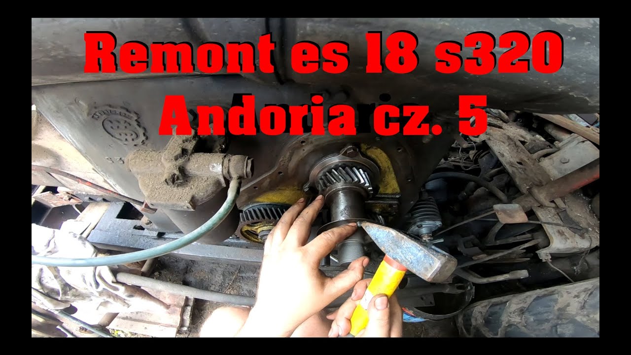Remont silnika s320 es18 Andoria cz.5