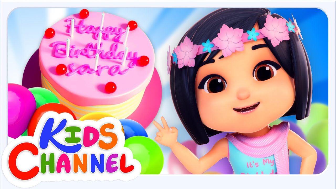 Sara Ka Hai Birthday Aaj, सारा का है बर्थडे है, Gubbare Wala Aaya + Hindi Nursery Rhymes for Kids