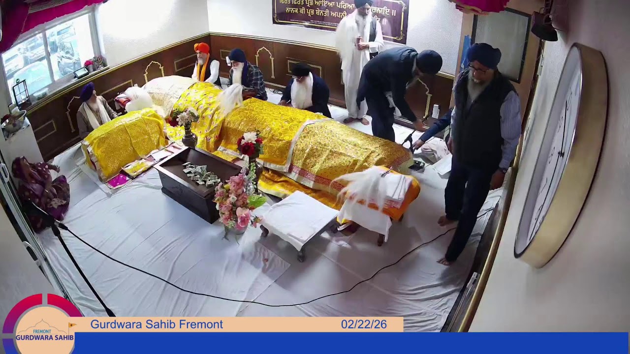 Gurdwara Sahib Fremont Morning Diwan 2026-02-22