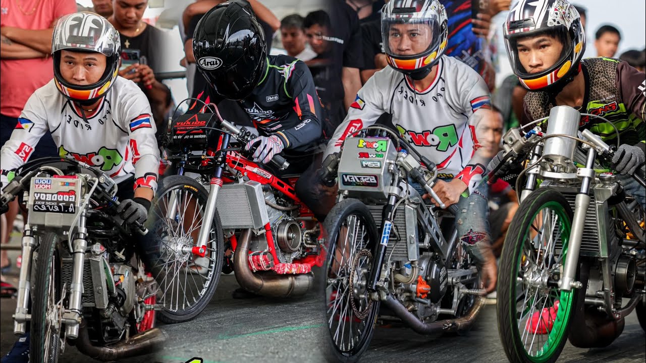 Thailand Vs TEKNO Tuner Drag Race | Bank Vs Arm Rayong Vs EBON Vs Techno Tuner | NGO PH x THAI