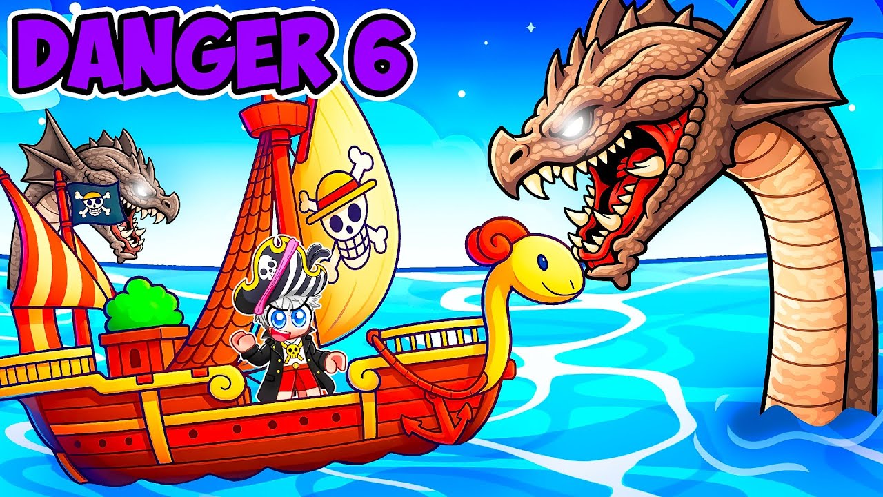 I Became a Pirate Warlord Then Survived DANGER LEVEL 6 SEA EVENTS in Roblox Blox Fruits!