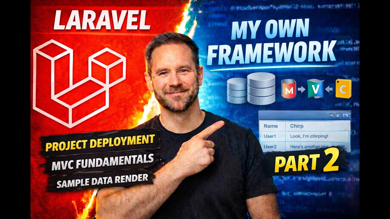 I Followed a Laravel Tutorial… But Used My Own Framework Instead (Part 2)