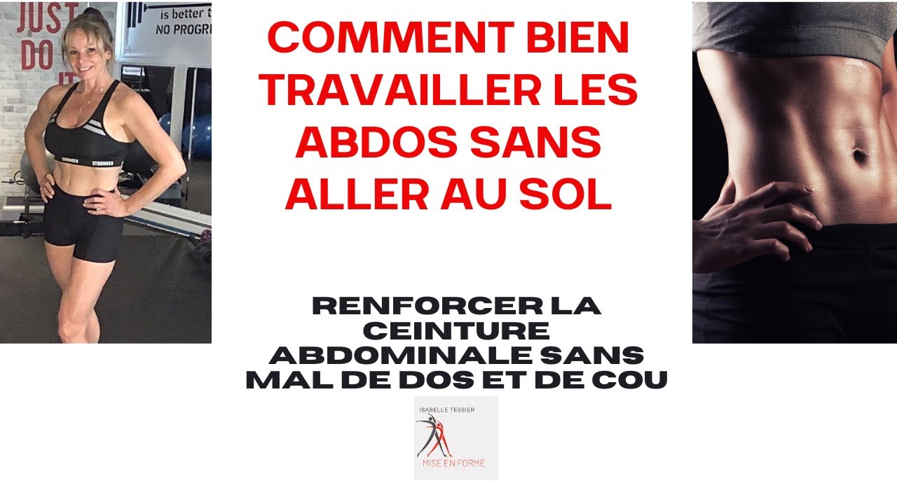 Comment bien travailler les abdos sans aller su sol