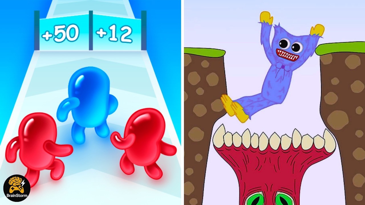 Hugy's Animated Story Vs Join Blob clash 3D - Max Gameplay | New Update
