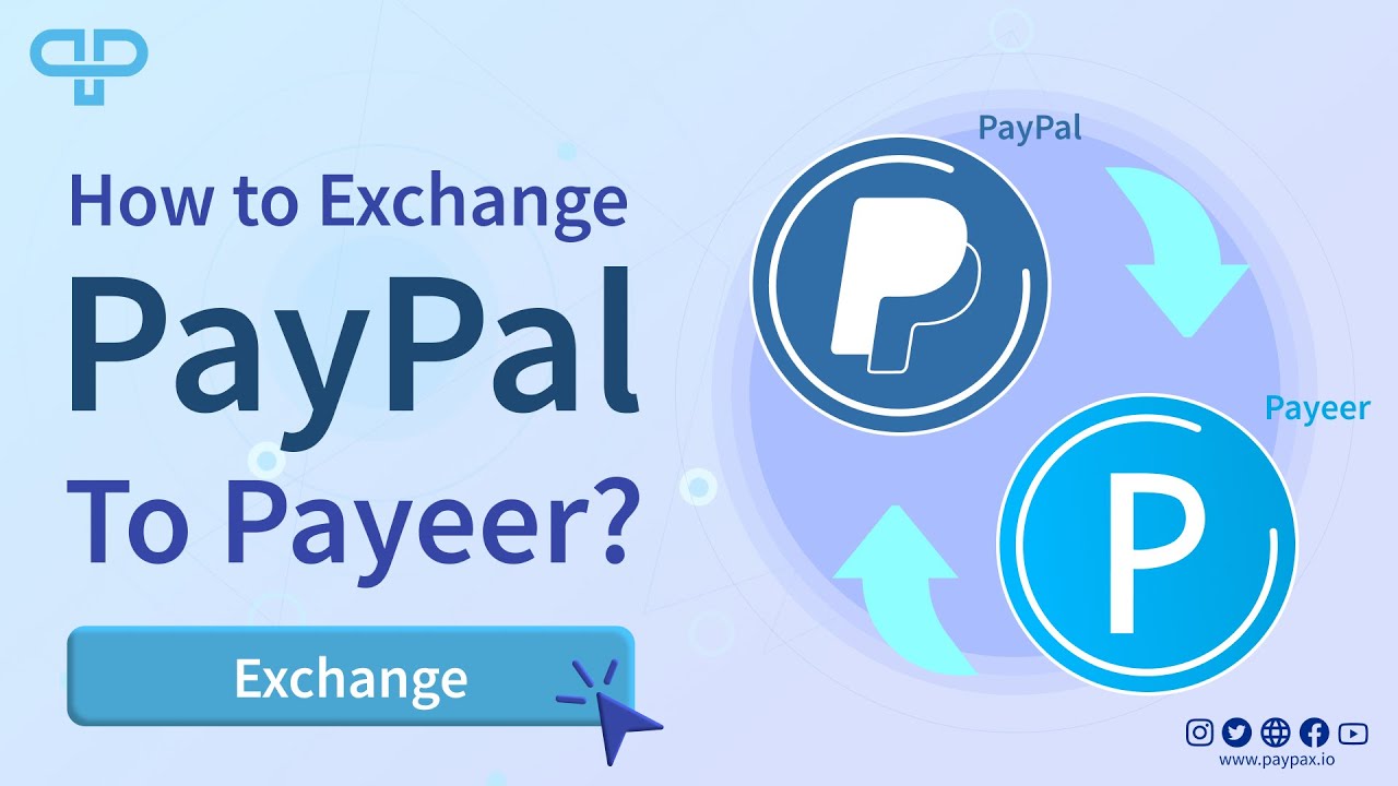 How to exchange PayPal to Payeer on PayPax? Step by Step Tutorial