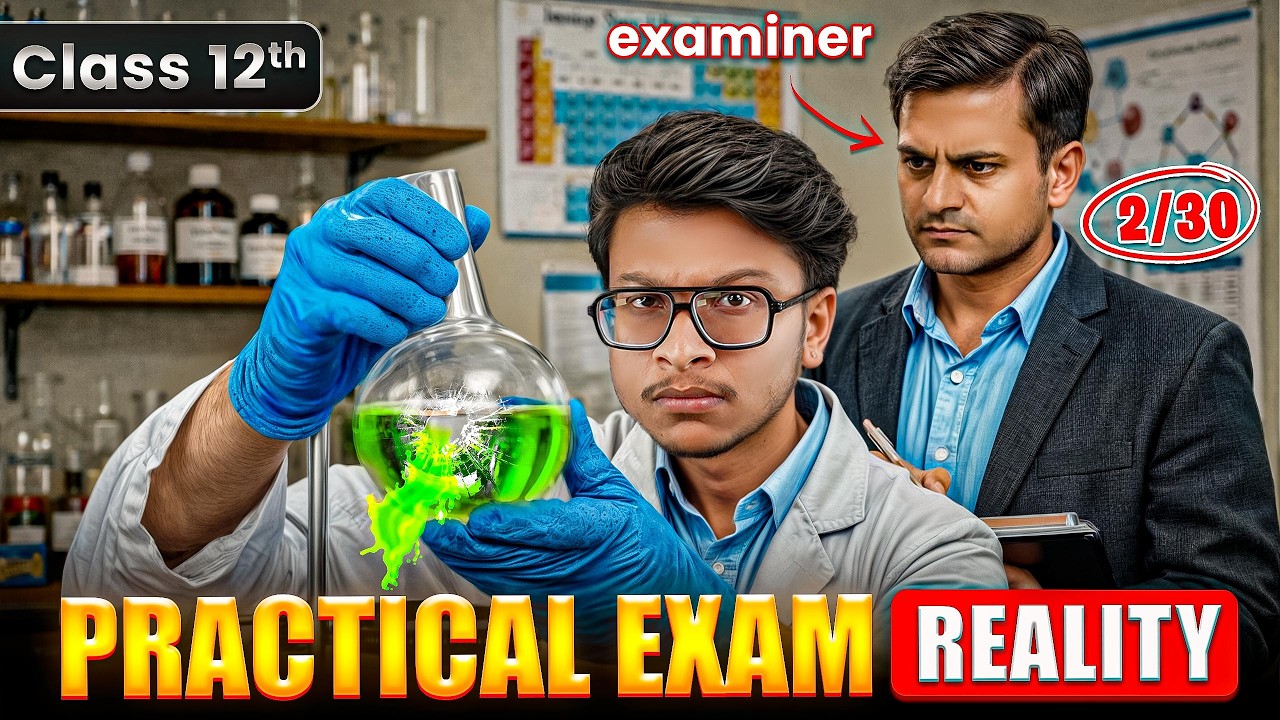 Class 12 Dark Reality of Practical Exams- Score 30/30 😱