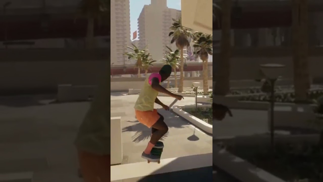 Skate. kickflip grind 180 #skate #gameplay #skategameplay #skateboarding #game