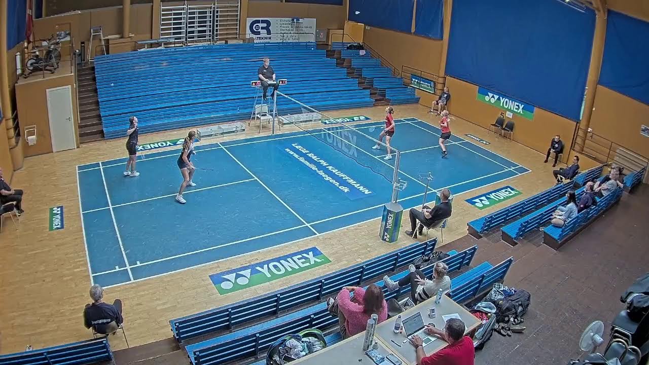 Danish Junior Cup 2023. August 27. Finals. Court 5 Kauffmann.