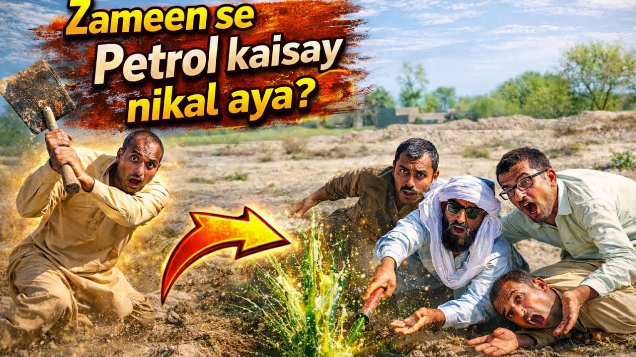 Zameen Se Petrol Kaisy Nikal Aya😳#pumpitv 