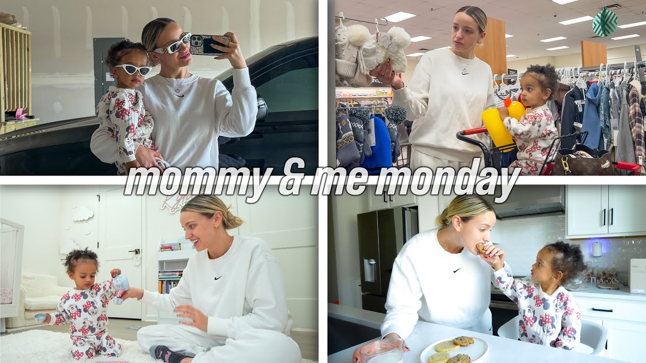 mommy & me monday | breakfast, shopping, tea party & more!