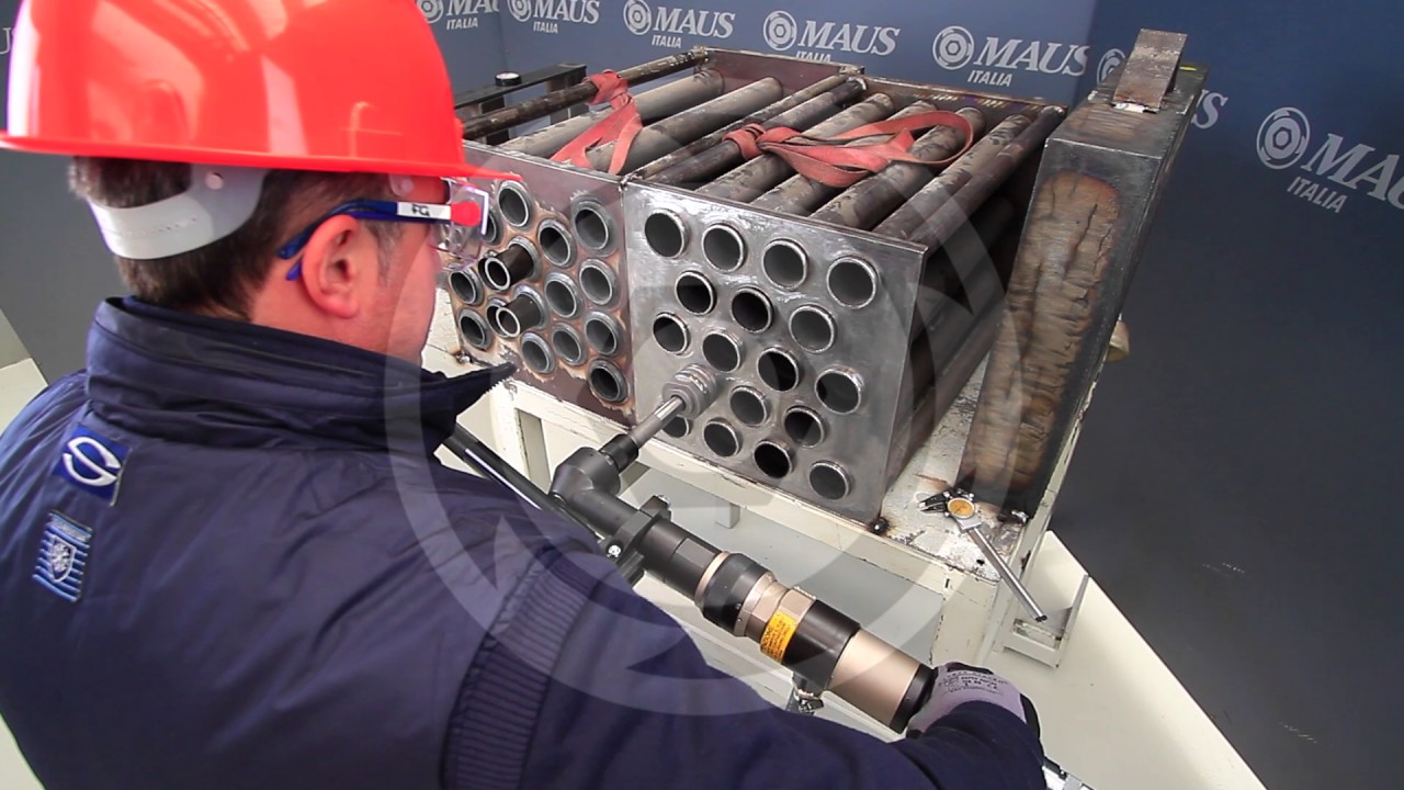 Masterol - Portable pneumatic right-angle tube rolling system