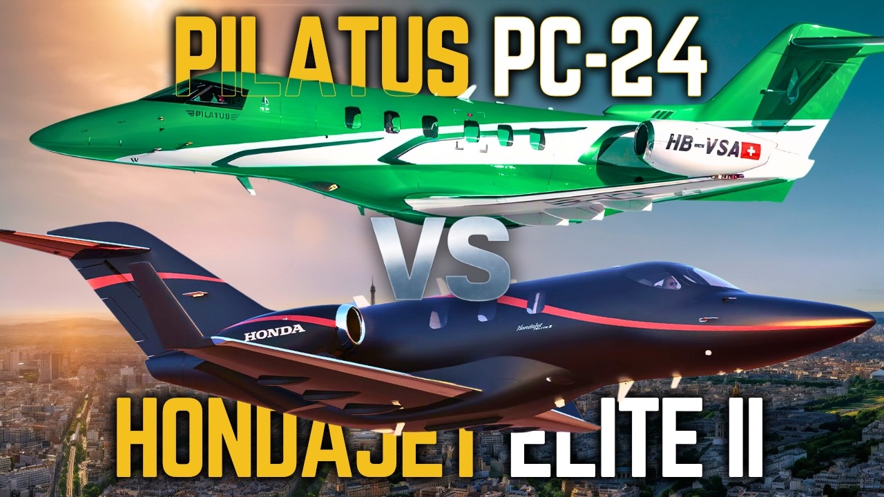 Pilatus PC-24 против Hondajet Elite II: Битва сверхлегких реактивных самолетов