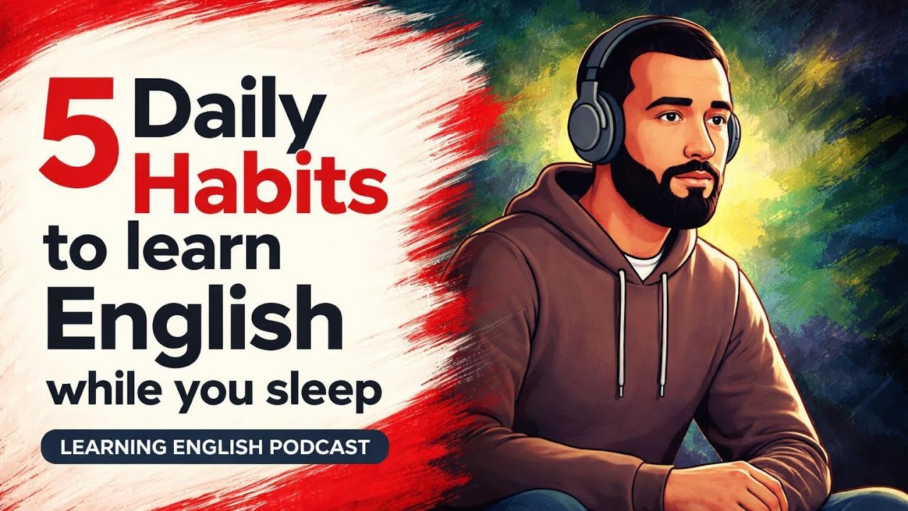 5 ежедневных привычек для изучения английского языка во сне | Подкаст об изучении английского языка