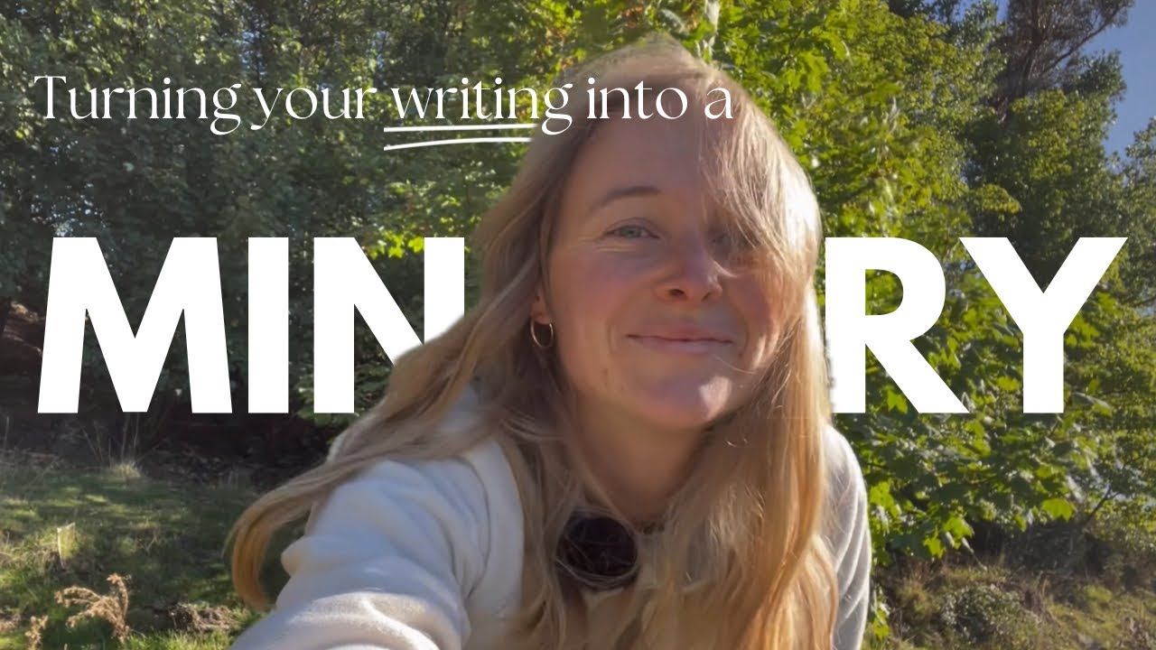 Turn your writing into a ministry 🤍 Christian writing advice