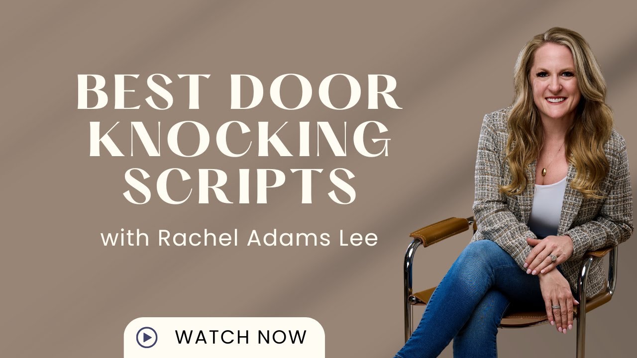 Best Door Knocking Tips with Mega Agent Rachel Adams Lee