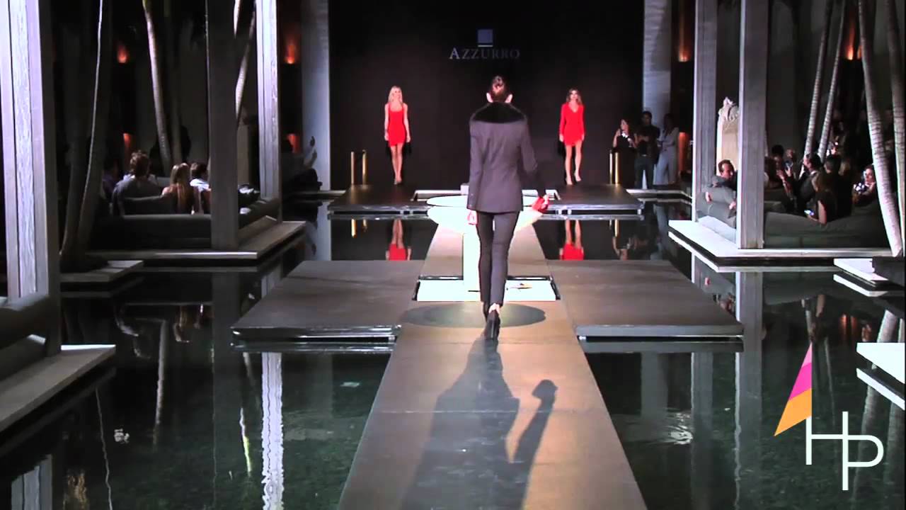 Azzuro 2012 Collection - Fashioned by Roberto Cavalli - Funkshion Fashion Week @ the Setai Hotel