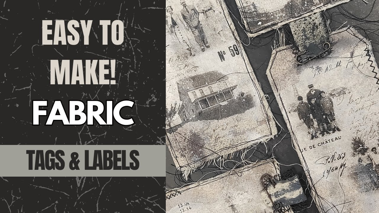 Easy To Make Fabric Tags & Labels