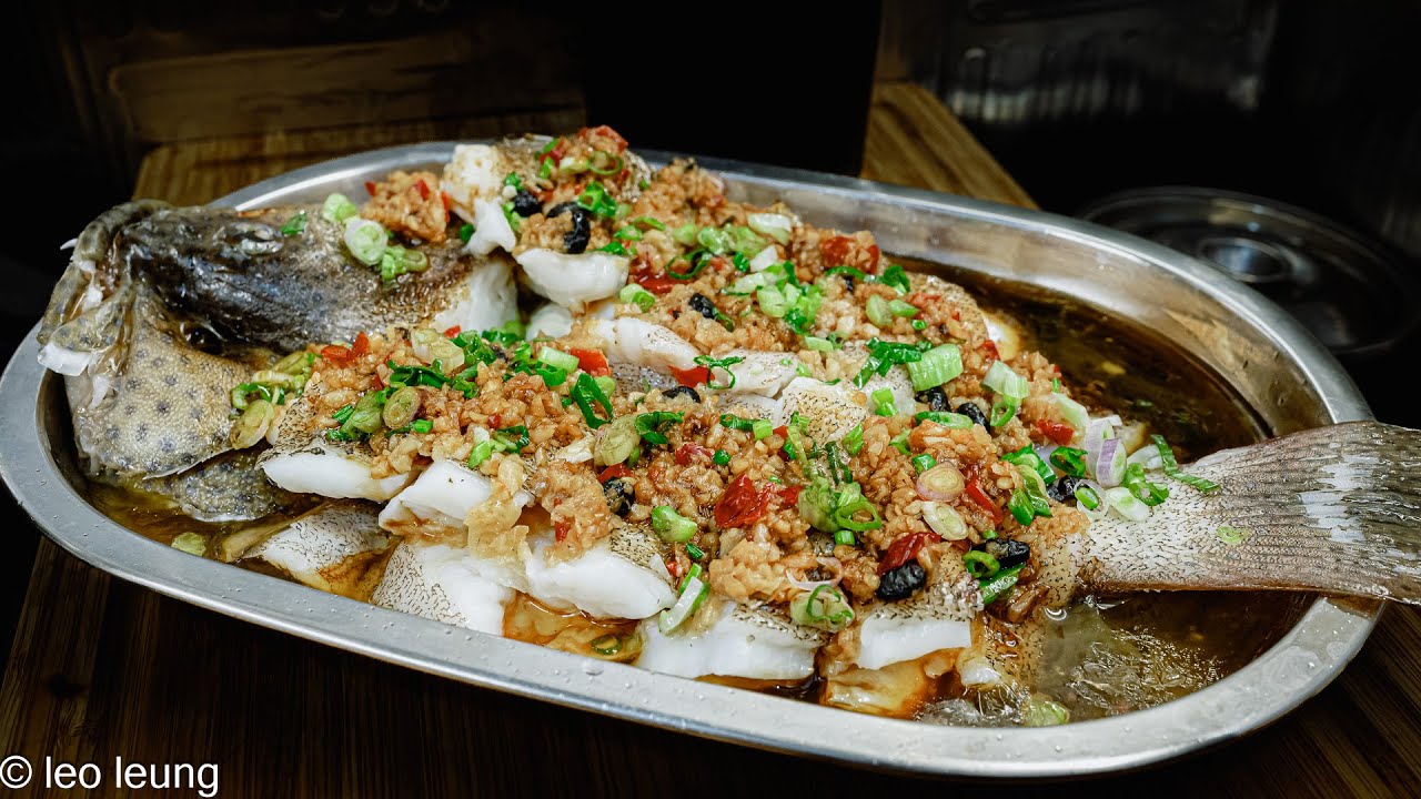 廣東話影片｜金銀蒜豆豉蒸麒麟斑｜又來死馬當活馬醫，咸魚都可以翻生｜慳錢一半，老人小孩都適合的節日菜式｜如何起肉起骨，如何處理，一片睇晒，雖然有少少功夫，但為家人都是值得的。