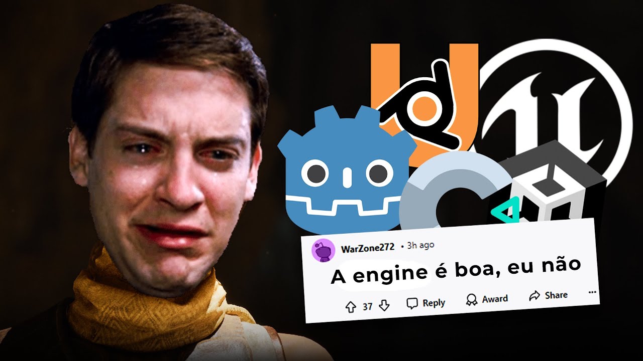 Por que GAME ENGINES FALHAM em te ajudar a CRIAR JOGOS?