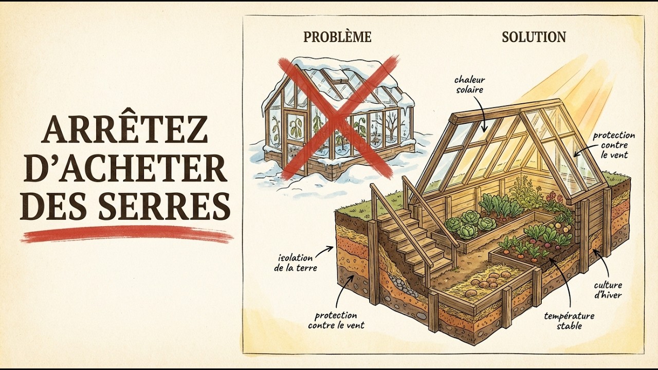 J’ai construit une fosse « piège à soleil » pour 30 $ — fruits tropicaux en climat froid