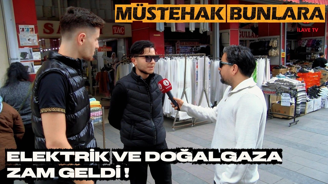 M&uuml;stehak bu halka ! Elektrik ve Doğalgaza zam geldi ! Halk ağzına geleni s&ouml;yledi...