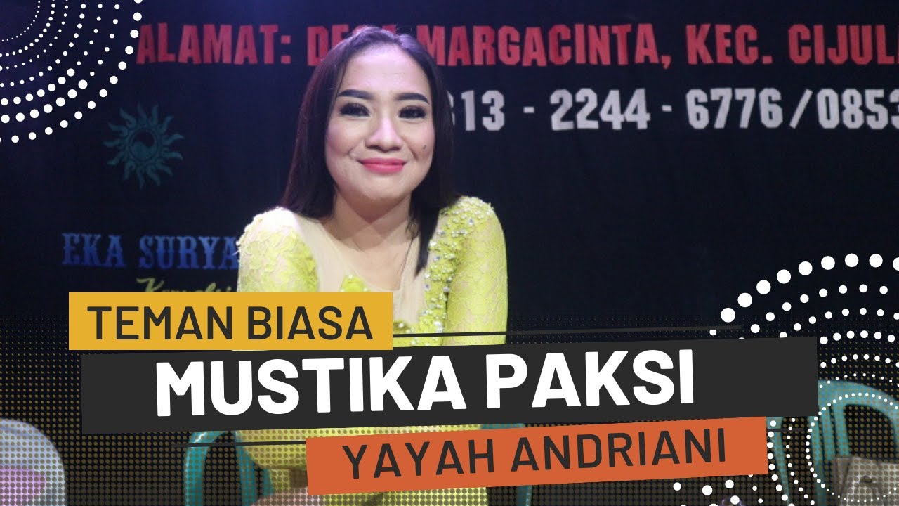 Teman Biasa Cover Yayah Andriani (LIVE SHOW Masawah Cimerak Pangandaran)